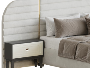 Bed MERTON 3D Model
