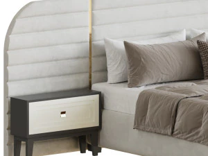 Bed MERTON 3D Model