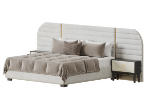 Bed MERTON 3D Model