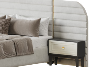 Bed MERTON 3D Model