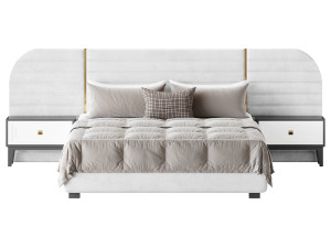 Bed MERTON 3D Model
