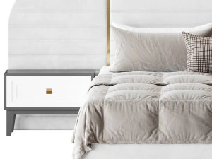Bed MERTON 3D Model
