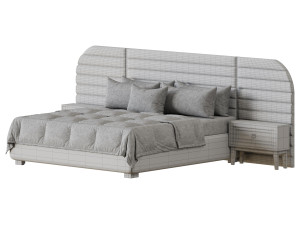 Bed MERTON 3D Model