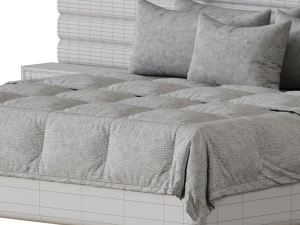 Bed MERTON 3D Model