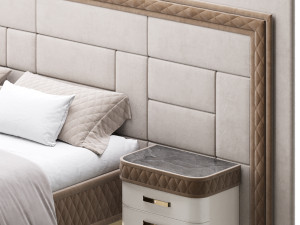 Bed diamond 3D Model