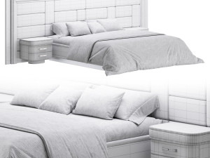 Bed diamond 3D Model