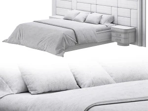 Bed diamond 3D Model