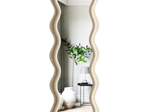BOJOY Full Length Irregular Wavy Mirror 3D-Modell