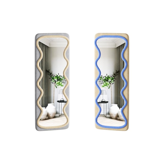 BOJOY Full Length Mirror 3D Model .c4d .max .obj .3ds .fbx .stl .blend 