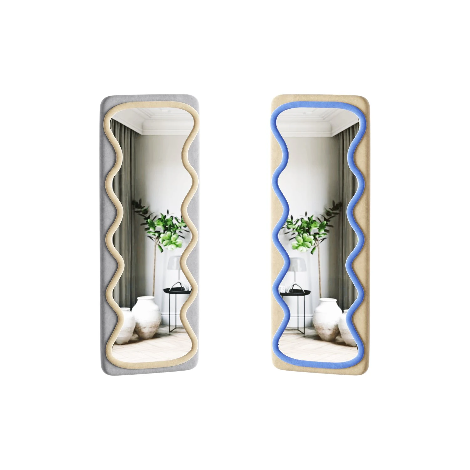 BOJOY Full Length Mirror 3D Model .c4d .max .obj .3ds .fbx .stl .blend 