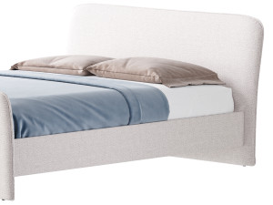CAMERANO CREAM UPHOLSTERED QUEEN SLEIGH BED 3D Модель