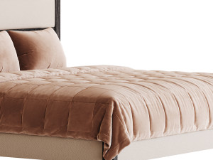 Casa Padrino luxury double bed frame 3D 模型