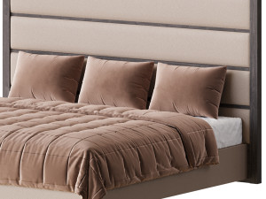 Casa Padrino luxury double bed frame 3D 模型