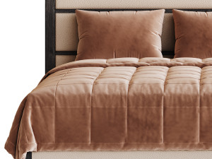 Casa Padrino luxury double bed frame 3D 模型