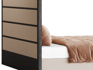 Casa Padrino luxury double bed frame 3D 模型