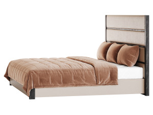 Casa Padrino luxury double bed frame 3D 模型