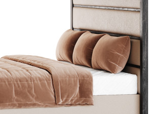 Casa Padrino luxury double bed frame 3D 模型