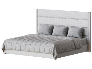Casa Padrino luxury double bed frame 3D 模型