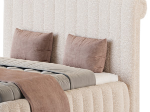 Casa Padrino luxury double bed 3D Model