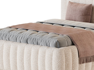 Casa Padrino luxury double bed 3D Model