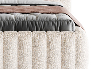 Casa Padrino luxury double bed 3D Model