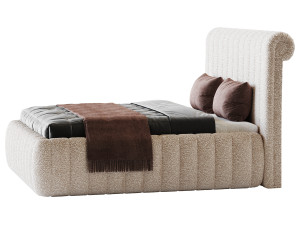 Casa Padrino luxury double bed 3D Model