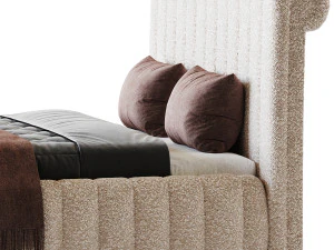 Casa Padrino luxury double bed 3D Model