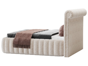 Casa Padrino luxury double bed 3D Model