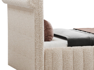 Casa Padrino luxury double bed 3D Model