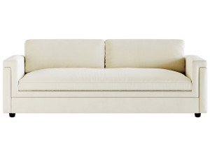 CEVA LIGHT BLUE PERFORMANCE VELVET SLEEPER SOFA 3Dモデル