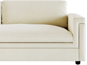 CEVA LIGHT BLUE PERFORMANCE VELVET SLEEPER SOFA 3Dモデル