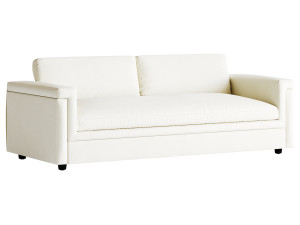CEVA LIGHT BLUE PERFORMANCE VELVET SLEEPER SOFA 3Dモデル