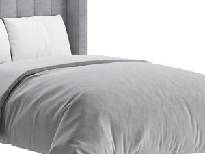 Charlie Upholstered Ottoman Bed 3D Модель