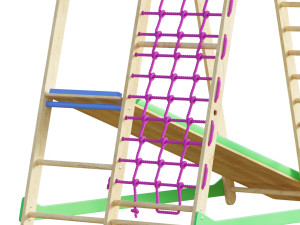 Childrens sports bunk BambinoWood 3D मॉडल