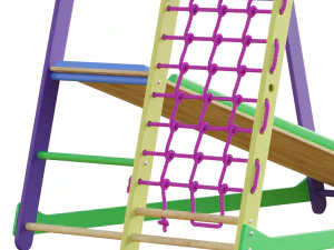 Kindersportkatje Krikhitka 1 min 3D Model