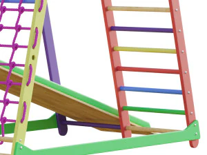 Kindersportkatje Krikhitka 1 min 3D Model