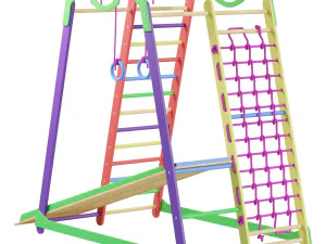 Kindersportkatje Krikhitka 1 min 3D Model