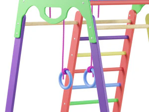 Kindersportkatje Krikhitka 1 min 3D Model