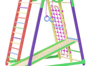 Kindersportkatje Krikhitka 1 min 3D Model