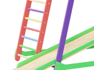 Kindersportkatje Krikhitka 1 min 3D Model