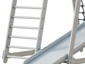 Kindersportkatje Krikhitka 1 min 3D Model