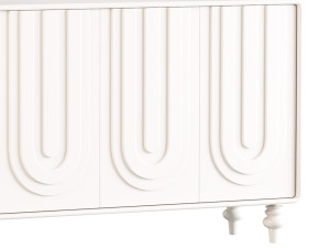 Cream style shoe cabinet 3D Модель