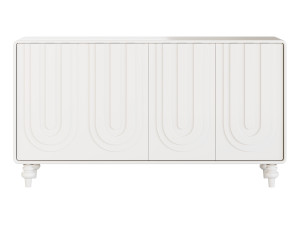Cream style shoe cabinet 3D Модель