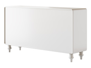 Cream style shoe cabinet 3D Модель