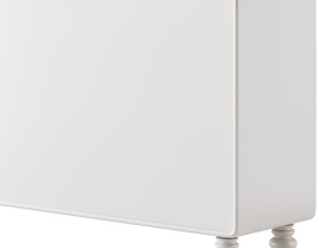 Cream style shoe cabinet 3D Модель