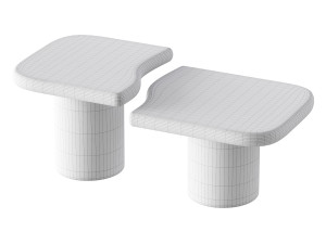 Creative Cloud Combination Coffee Table Modello 3D