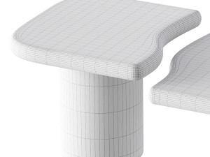 Creative Cloud Combination Coffee Table Modello 3D