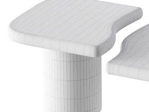 Mesa de centro combinada Creative Cloud Modelo 3D