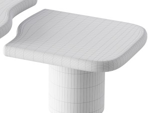 Creative Cloud Combination Coffee Table Modello 3D