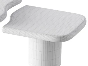 Mesa de centro combinada Creative Cloud Modelo 3D